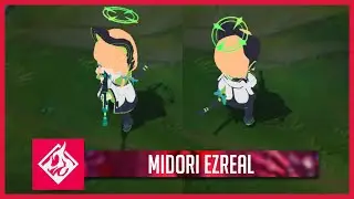 Midori Ezreal | League of Legends Custom Skin | Blue Archive