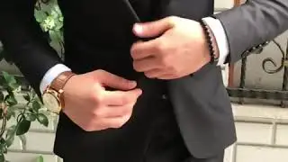 Костюм мужской чёрный