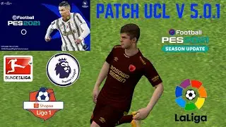 PATCH UCL PES2021 MOBILE V 5.0.1 [OBB]
