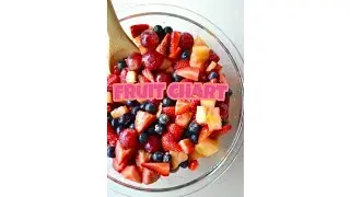 Easy fruit chart