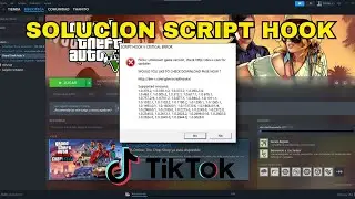 Gta V Revertir version [ script hook error ] Sreaming tik tok live, Mods, Peds Solucion ✅