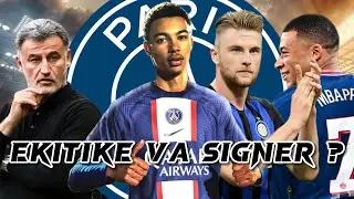 🔥 EKITIKE VA SIGNER AU PSG ?  Paris ne lache pas Skriniar ! Mercato de folie !