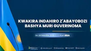 🔴LIVE: Umuhango wo kwakira indahiro z’abayobozi bashya muri Guverinoma | 06 Ukwakira 2025