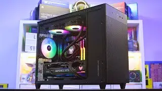 My EPIC ASUS AP201 SFF Gaming PC Build! - Full Build Guide & Benchmarks! (13600K & RTX 4070 Ti)