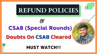 REFUND RULES of CSAB | 