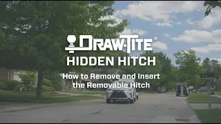 Easy as 1-2-3! How to Insert and Remove the Detachable Hitch Receiver - HIDDEN HITCH® Series