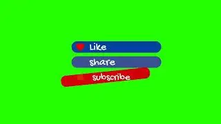 Green screen free with Like share subscribe button||TOP YOUTUBE, FACEBOOK AND INSTAGRAM GREEN SCREEN