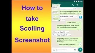 How to take long screenshot on any android phone using stitch & share app