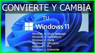 Cómo convertir o actualizar Windows 11 a Windows 11 Pro Education Single Language Enterprise Home