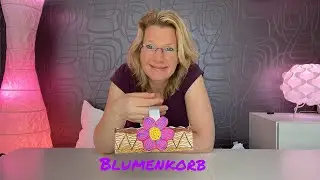 Milchkarton- Blumenkorb basteln!💐🧺