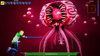 Terraria 3D: Brain Of Cthulhu | Boss Fight