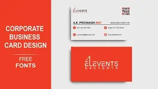 How To make Print Ready Professional Business Card Design I Business Card Design In Illustrator I