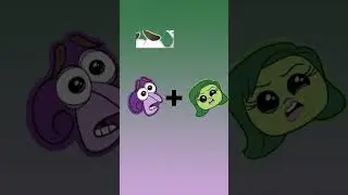 DISGUST X FEAR😍🫶🏼 LOVE SHIP🥵😈INSIDE OUT ANIMATION MEME😘😎