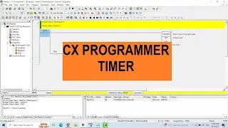 CX Programmer Simple Timer 