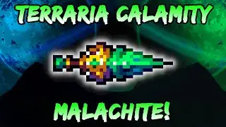 Malachite Legendary Calamity Rogue Weapon! Terraria Calamity Mod - Rogue Class Loadout / Setup