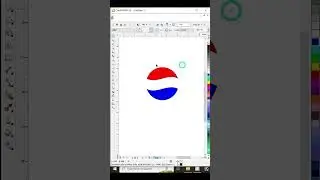 #Pepsi ₹Logo #Design in #CorelDraw #graphicdesign #graphicdesigner