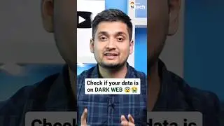 Check if your data is on DARK WEB 😨😭