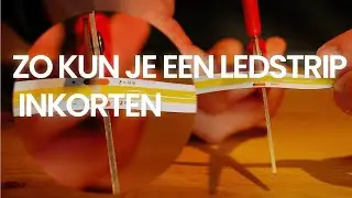 Zo kun je een LED strip inkorten