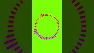 Green Screen Audio Spectrum Effects 1 
