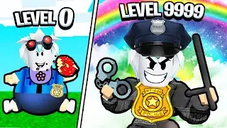 СИМУЛЯТОР ПОЛИЦЕЙСКОГО! СТАЛ СУПЕР КОПОМ 999 УРОВНЯ! ROBLOX Police Simulator