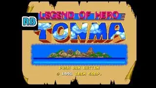 1991 [60fps] PCE Legend of Hero Tonma DEMO
