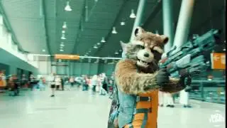 Rocket and Yondu at Comic Con Stuttgart
