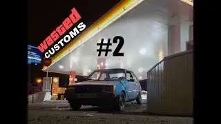 Идеальный стэнс и жуткая авария! Таврия от Wasted Customs