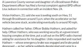 CORRUPTION IN POLICE DEPARTMENT BROOKHAVEN MISSISSIPPI