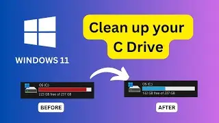 How to Clean C Drive In Windows 11 |Make Your PC Faster |