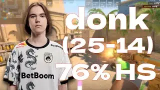 CS2 POV Spirit donk (25-14) vs FACEIT (mirage) - FACEIT PRO DEMO