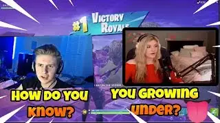 CHAT HELPS SYMFUHNY FLIRT WITH HOT GIRL IN FORTNITE!