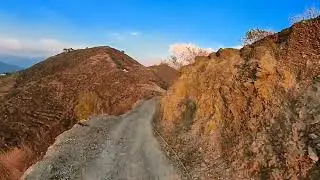 Beautiful downhill trails in uttarakhand India near dehradun ( Rishikesh). himalayan downhill MTB .