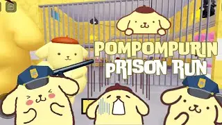 🍮POMPOMPURIN🟡 PRISON RUN! | OBBY | ROBLOX
