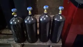 Баллоны  СО2 для розлива пива , в продаже весь спектр баллонов.
