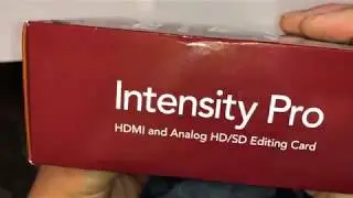 Blackmagic Design Intensity Pro HDMI Analog Editing Card PCI Express BINTSPRO (06-2018)