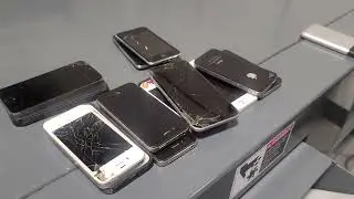 Apple Iphone, Android Smartphone Destruction
