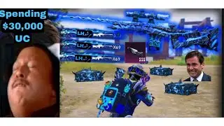 AWM GODZILLA $30000 UC LUCKY SPINS | Is it really lucky?