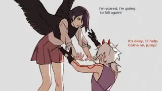 Sara's First Flight (Genshin Impact Comic Dub)
