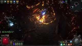Path of exile. Бой с Ошаби в роще. Пиздиловка в Харвесте [POE 3.18 Sentinel]