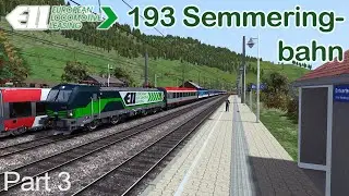 BR 193 Vectron, Semmering to Mürzzuschlag (Semmeringbahn) TS 2015 [60fps]