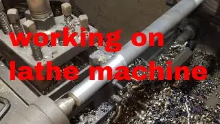 Lathe machine work | Working on lathe machine @skengineering9570