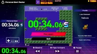 [WR] NWC: NES Edition Sink or Swim Speedrun in 34.06