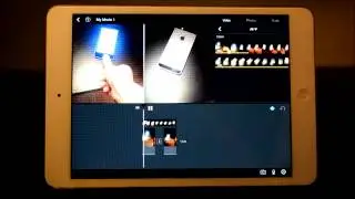 iMovie in iOS 7 - Picture in Picture Tutorial - iPad mini
