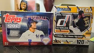 2024 Topps Series 2 vs. Donruss 2024 🔥⚾️💥Mega Box Battle💥⚾️🔥