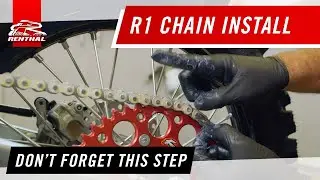 How to Cut, Install and Adjust Renthal R1 Works Chain : Learn From the Pros • Renthal Tech Tips