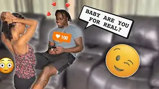 Leading My BOYFRIEND On To See How He Reacts... *Gets Awkward