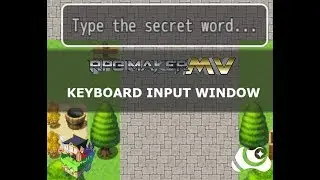 Keyboard Input Window - RPG MAKER MV