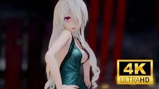 【MMD】 4k Red Velvet 레드벨벳 'Queendom' (Haku - 弱音ハク)  UHD 60fps
