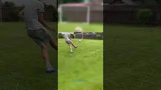 30 METERS CHALLENGE!#football #footballshorts #footballskills