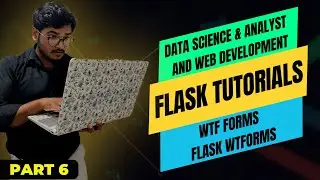 Flask WTF Form || flask wtforms || Flask tutorials || flask full course